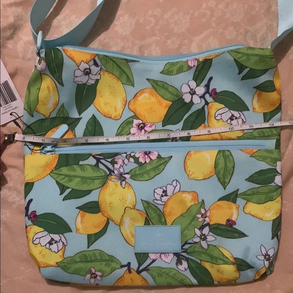 Vera Bradley Lemon Grove Hipster Bag - Blue - Picture 6 of 8